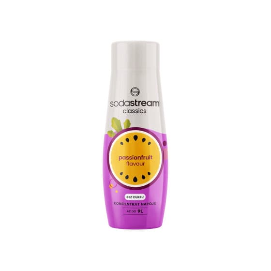 Siirappi SodaStream Classics Passionfruit Zero (SodaStream-hiilihapotuslaitteille), 440 ml