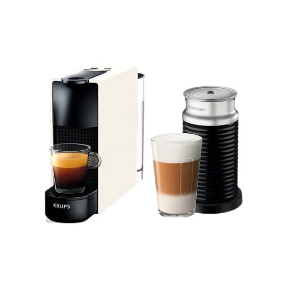 Nespresso Essenza Mini XN111110 kapselikeitin Krups – Aeroccinolla, valkoinen