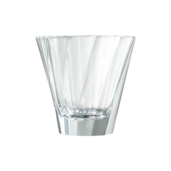 Kierretty cappuccino-lasi Loveramics Urban Glass (Clear), 180 ml – Loveramics