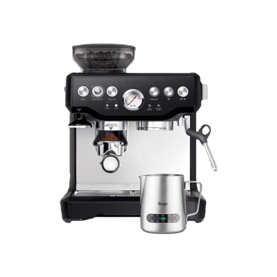 Sage the Barista Express™ SES875BTR espressokeitin myllyllä – musta