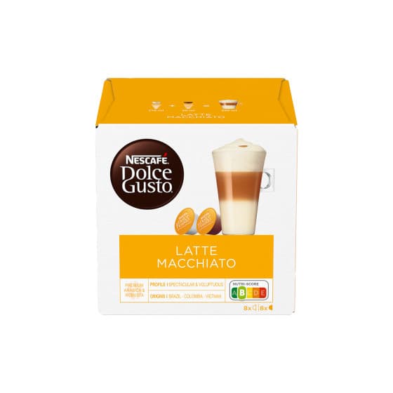 Kahvikapselit NESCAFÉ® Dolce Gusto® Latte Macchiato, 8+8 kpl. – NESCAFÉ® Dolce Gusto®