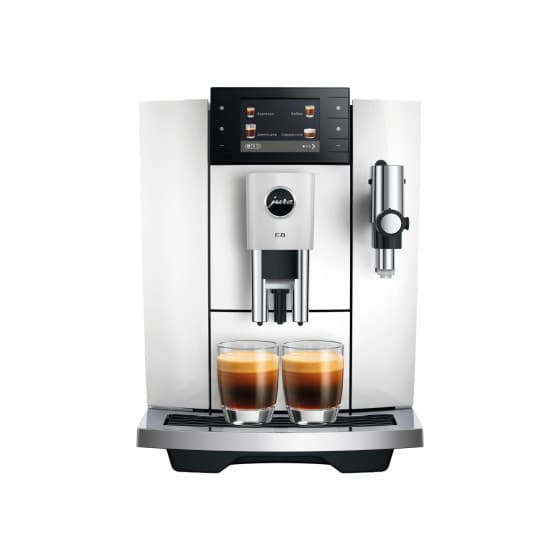 JURA E8 Piano White (ED) kahviautomaatti – valkoinen
