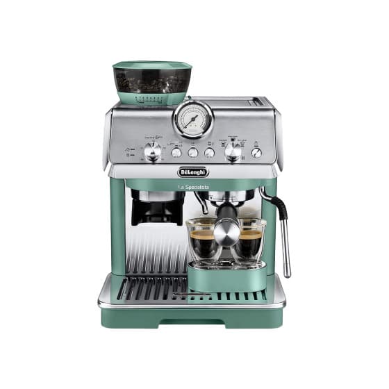 DeLonghi La Specialista Arte EC9155.GR espressokeitin – vihreä, käytetty