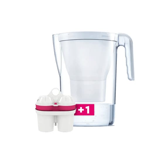 BWT Vida vedensuodatin­kannu, 2,6 l + 1 magnesiumilla rikastettu suodatin – BWT