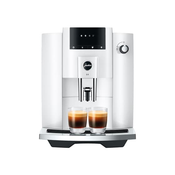JURA E4 Piano White kahviautomaatti - valkoinen, käytetty
