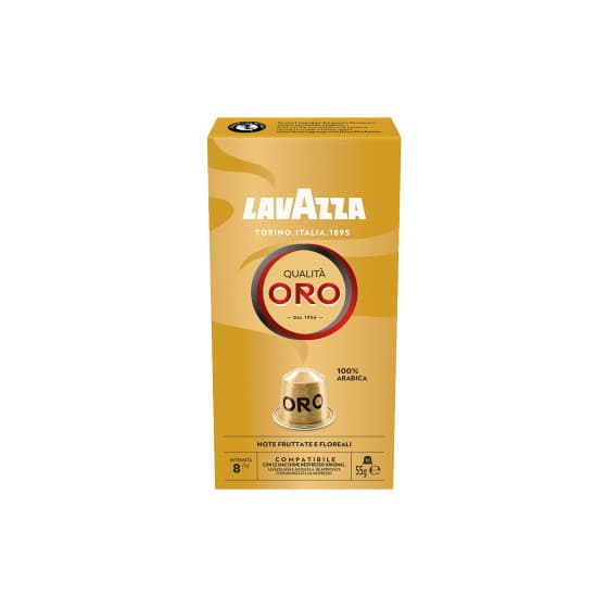 Kahvikapselit Nespresso®-laitteille Lavazza Qualita Oro, 10 kpl.