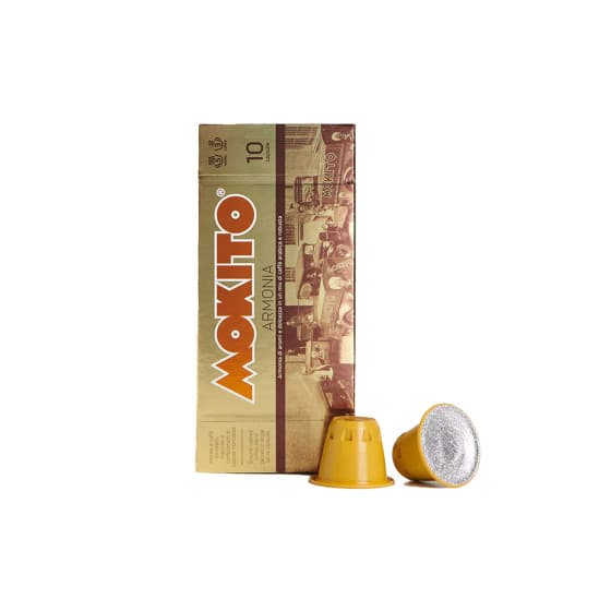 Nespresso® koneisiin sopivat kahvikapselit Mokito Armonia, 10 kpl. – Mokito