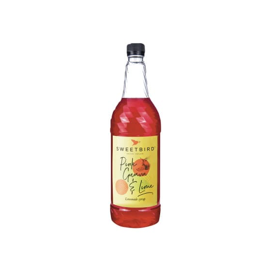 Limonadisiirappi Sweetbird Pink Guava &amp; Lime Lemonade, 1 l
