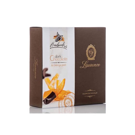 Suklaamakeiset appelsiininkuorella Laurence Golden Orange Peel, 140 g – Laurence