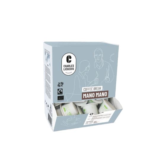 Nespresso® koneisiin sopivat kahvikapselit Charles Liégeois Mano Mano, 50 kpl.
