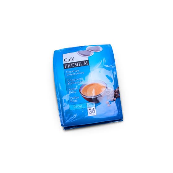 Kofeiinittomat kahvityynyt Coffee Premium Decaf, 36 kpl. – Coffee Premium