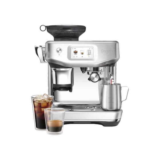 Sage the Barista Touch™ Impress Cold Brew SES882BSS espressokeitin – teräs, käytetty-kunnostettu