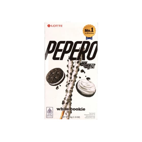 Keksitikut Pepero White Cookie, 32 g – Pepero