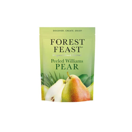 Forest Feast kuivatut kuoritut Williams-päärynät, 120 g – Forest Feast
