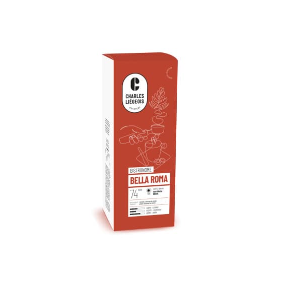 Kahvitabletit Charles Liégeois Bella Roma, 25 kpl.
