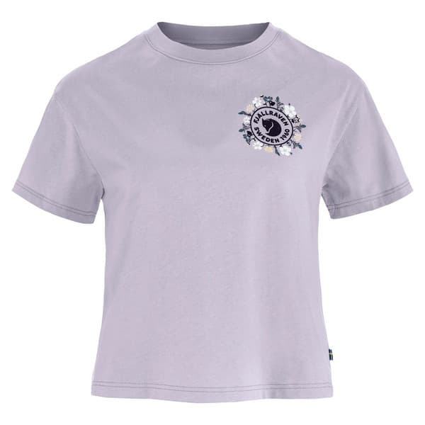 FJÄLLBLOMSTER LOGO T-SHIRT W