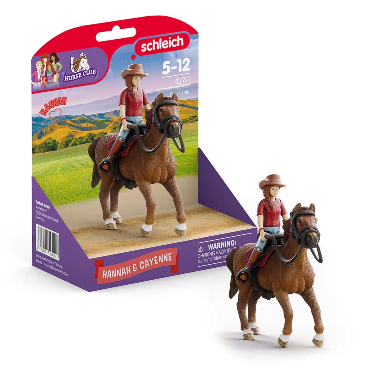 Schleich Horse Club Hannah & Cayenne