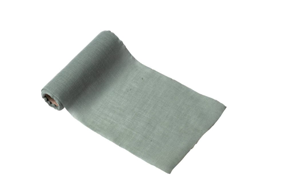 Kaitaliina - Luonnonvihreä kangasrulla, 14x500 cm