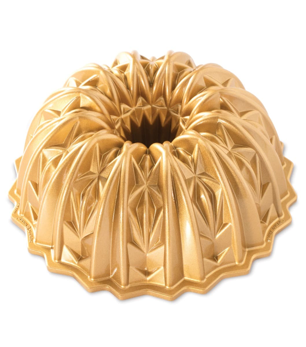 Nordic Ware Kakkuvuoka Cut Crystal Bundt Pan, Kulta, 2,4 L – Nordic Ware
