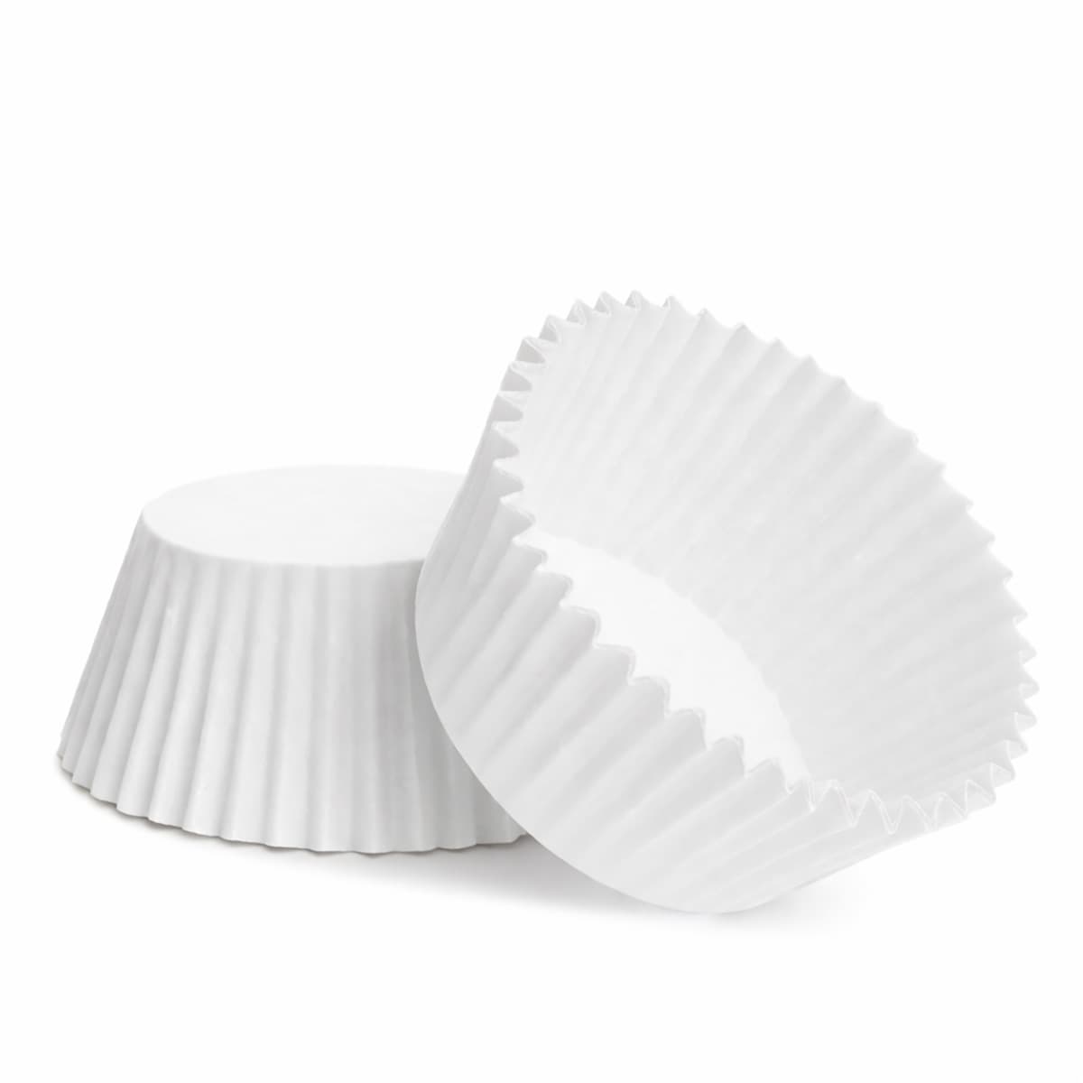 Muffinivuoat - Valkoinen, 50 kpl