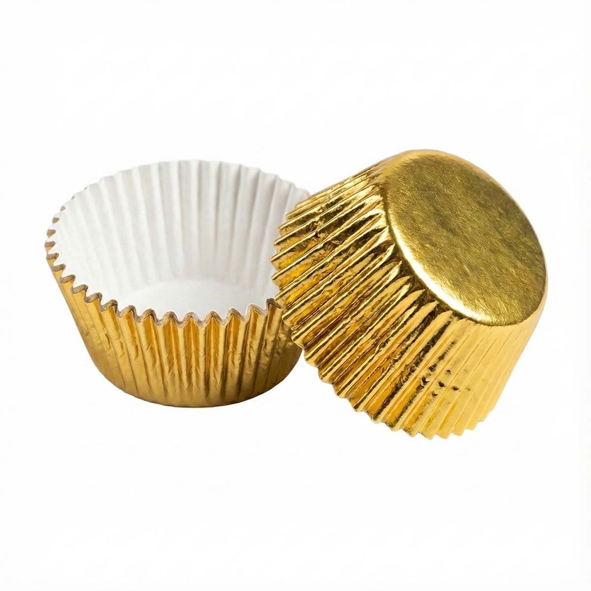 Minimuffinivuoat - Metallic Gold, 50 kpl – Azucren