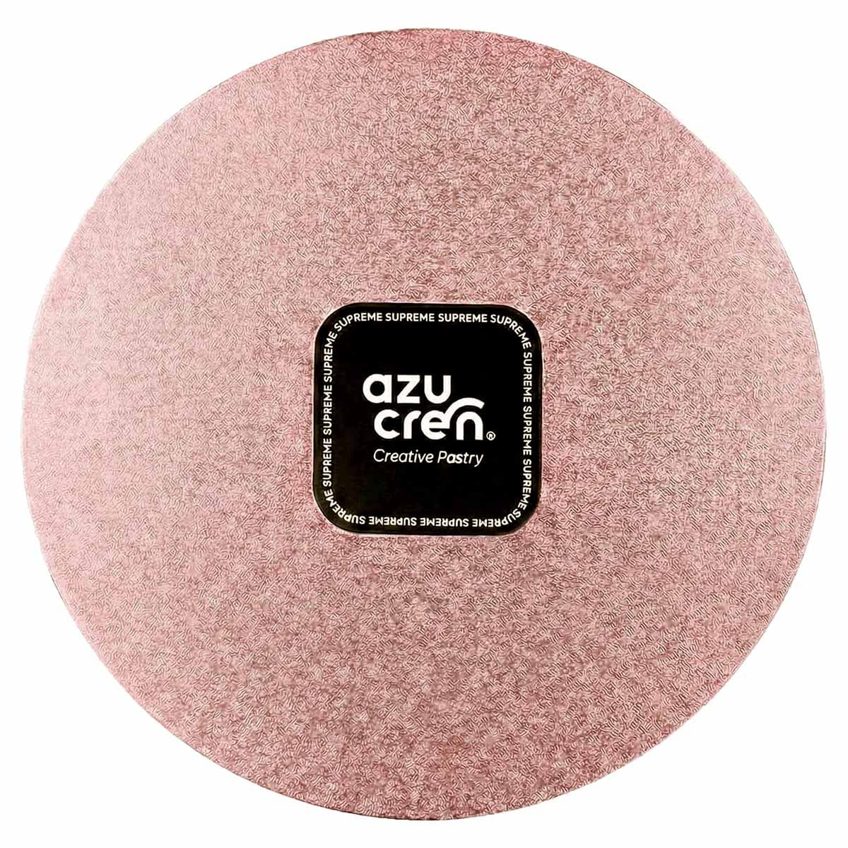 Paksu kakkualusta - Vaalea ruusukulta, 30 cm – Azucren