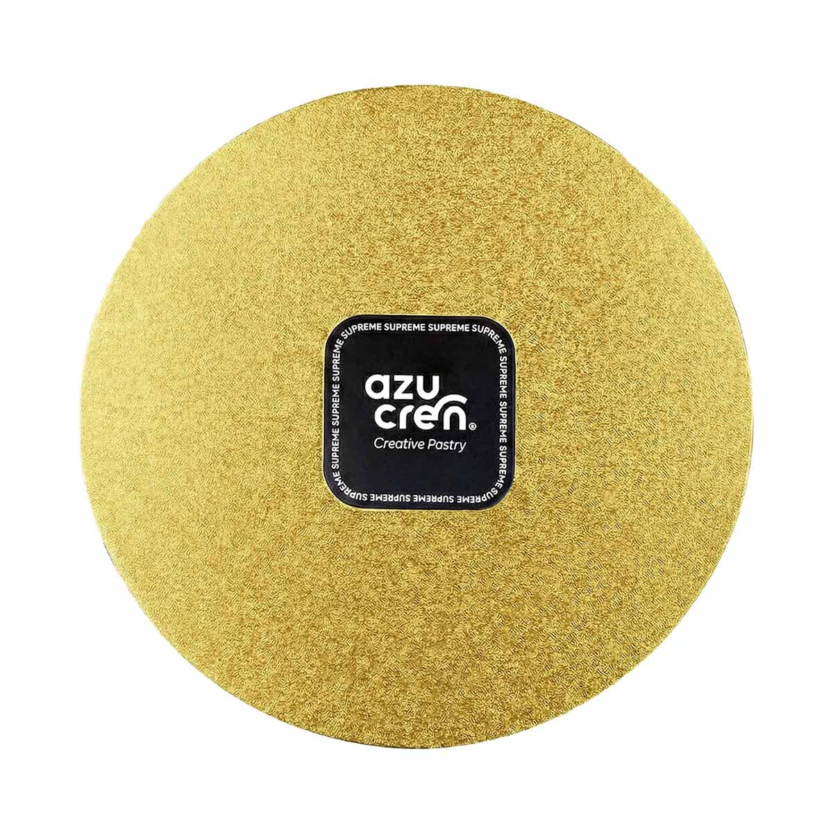 Paksu kakkualusta - Vaalea kulta, 20 cm