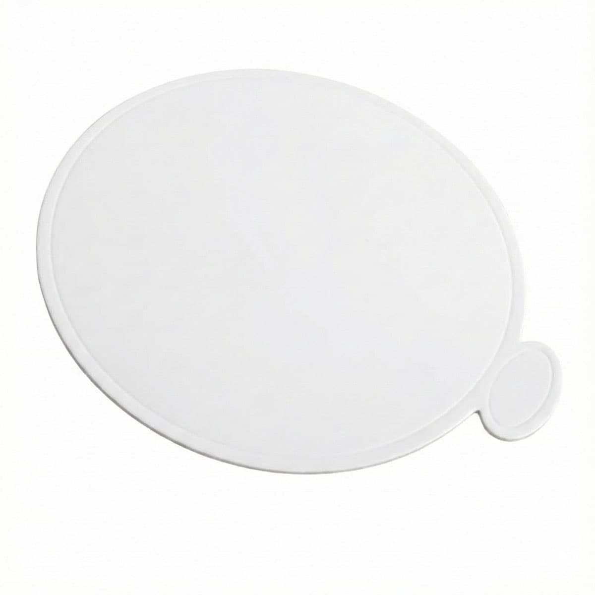 Leivosalusta pyöreä- Valkoinen 8cm, 50 kpl