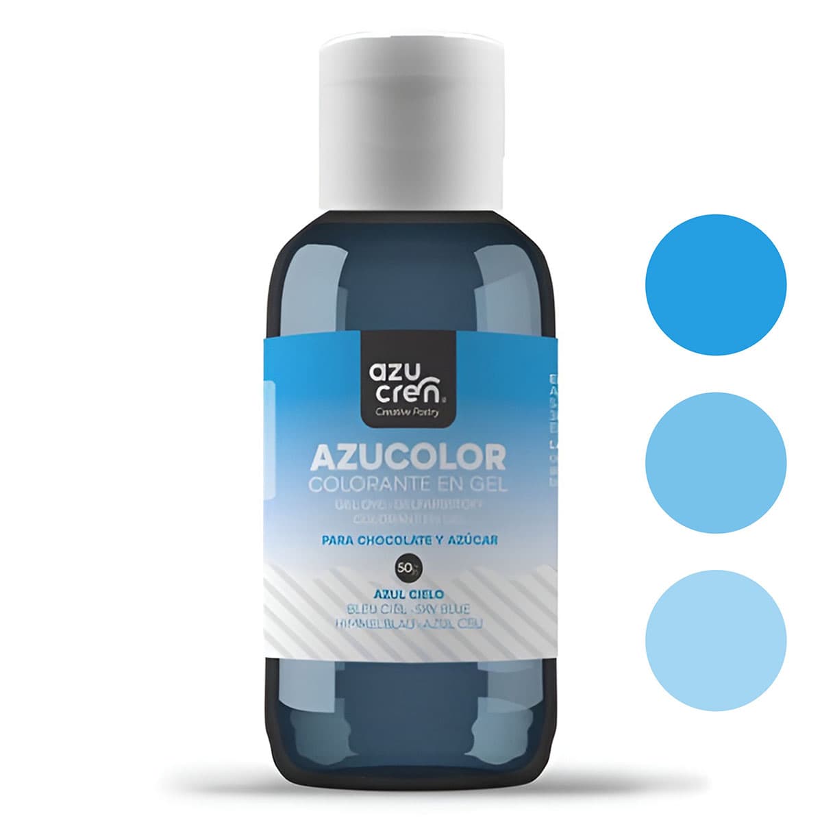 Elintarvikegeeliväri – Taivaansininen, 50 g Azucolor