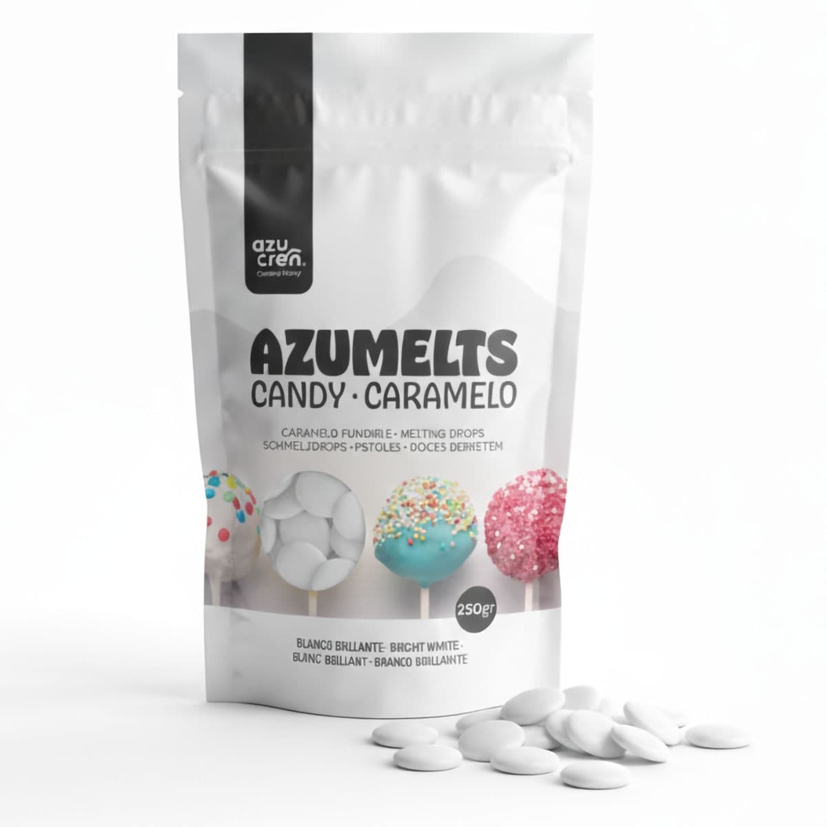 Azumelts – Kirkkaan valkoinen 250 g – Azucren