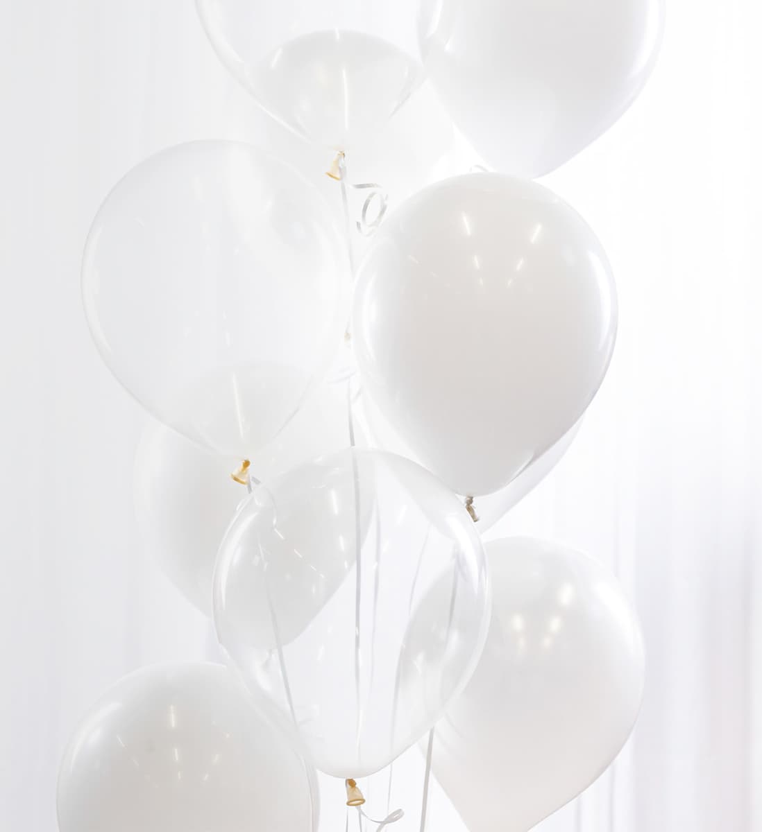 Ilmapallokimppu - Valkoinen – Ballongkungen