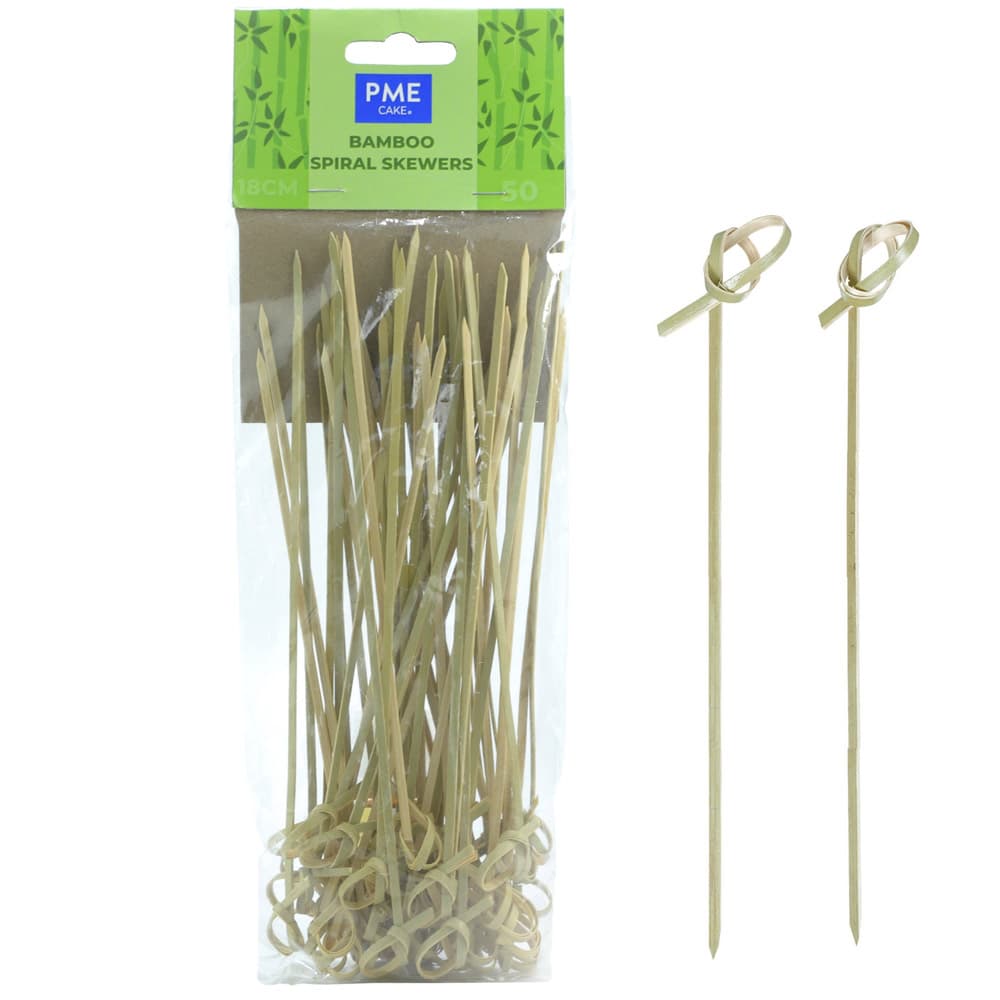 Cocktailtikut - Bambu, 18cm, 50kpl