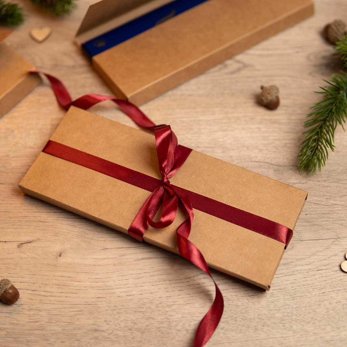 Rasiakorttipohja Suklaalevyille - Uusioruskea, 5kpl