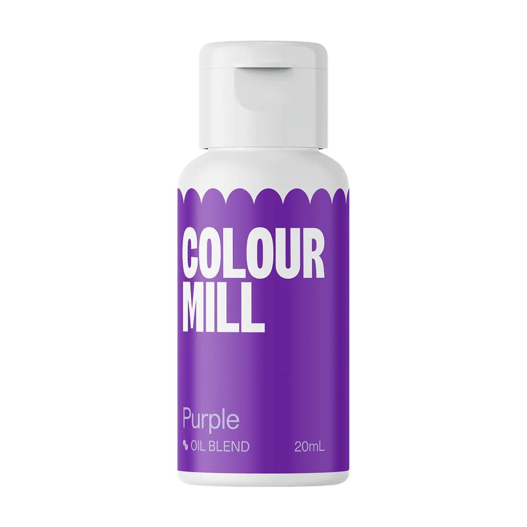Öljypohjainen Elintarvikeväri, 20ml - Purple – Colour Mill