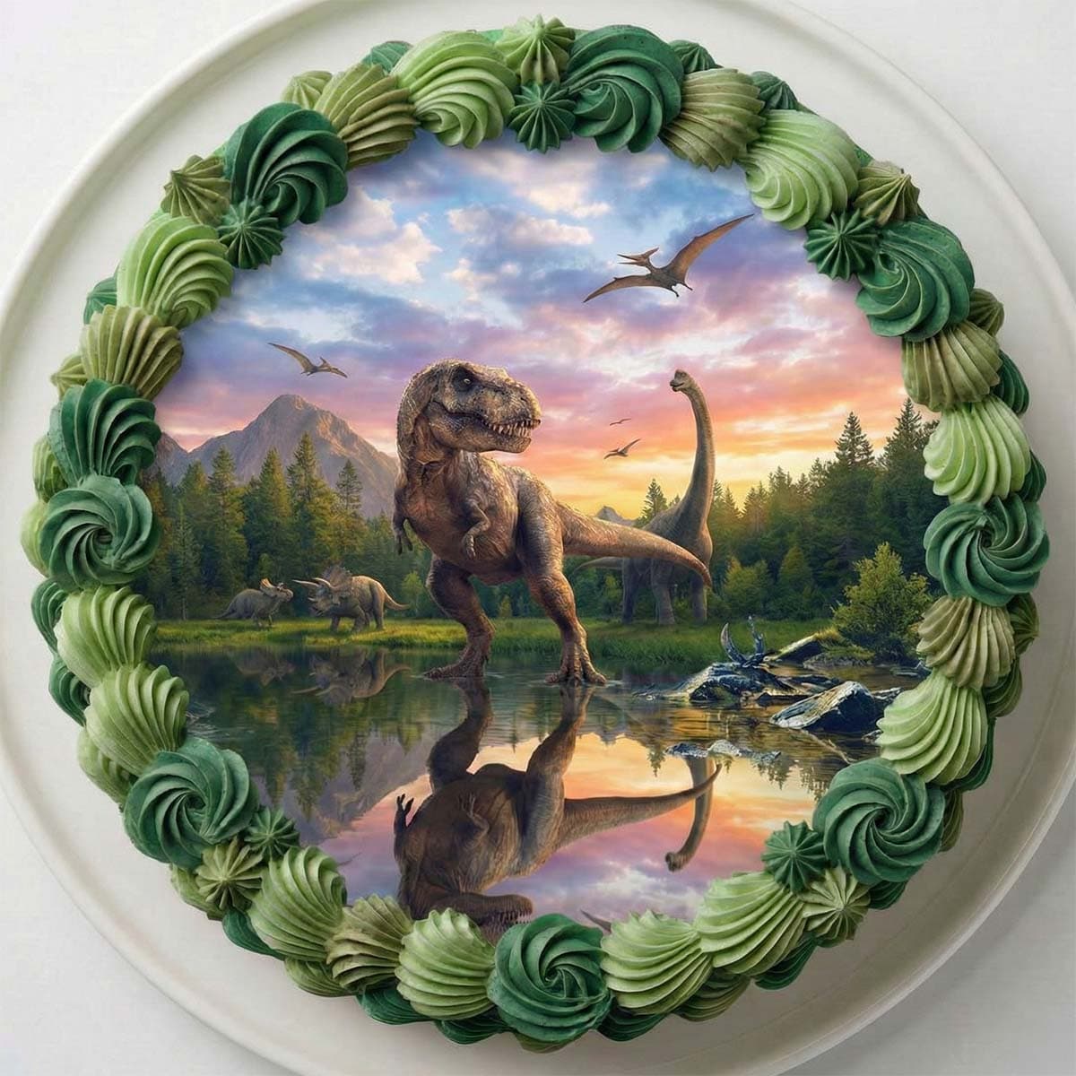 Kakkukuva - Dinosaurukset esihistoriallisessa maailmassa – NordBake