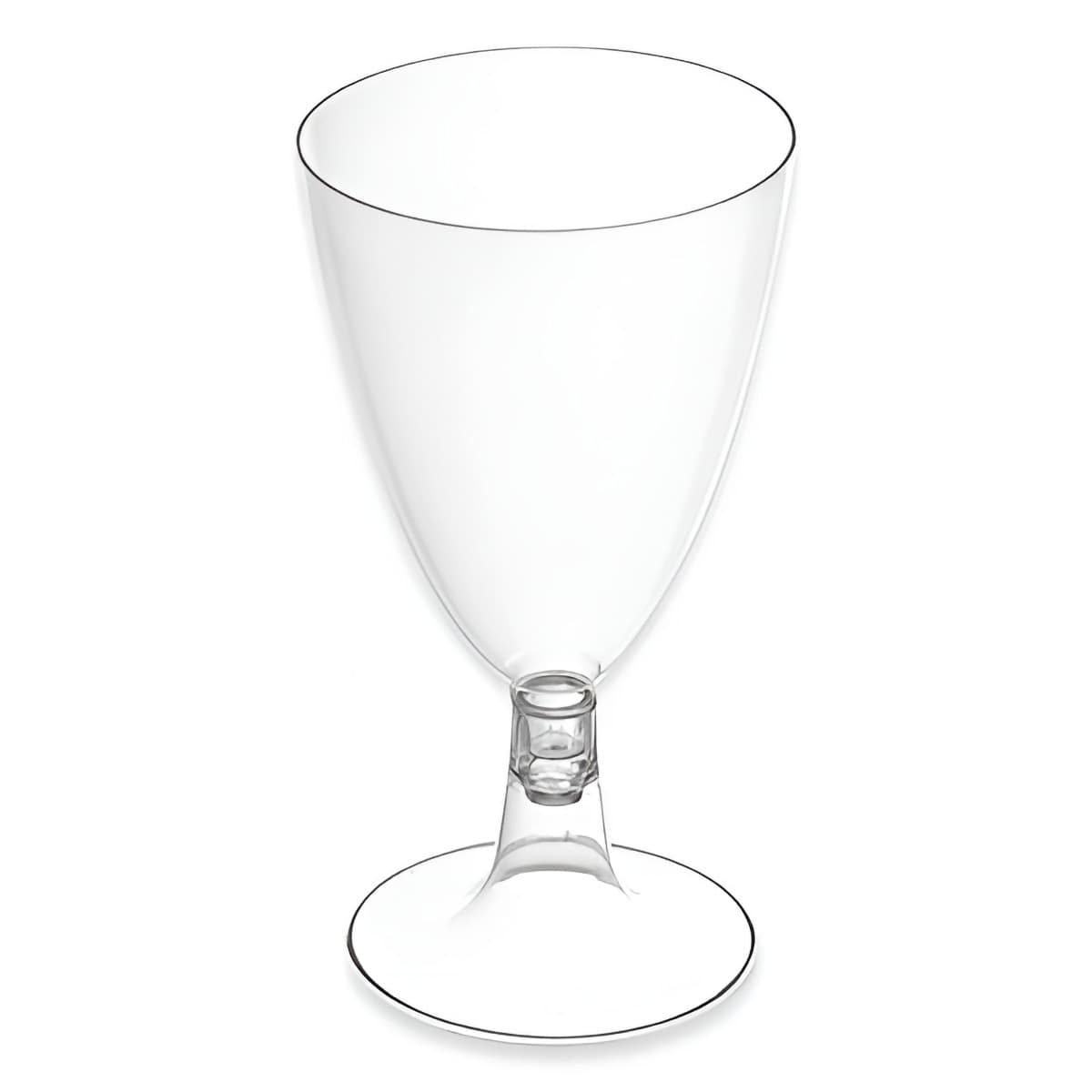 Juomalasit - Läpinäkyvä muovi, 170 ml, 3 kpl