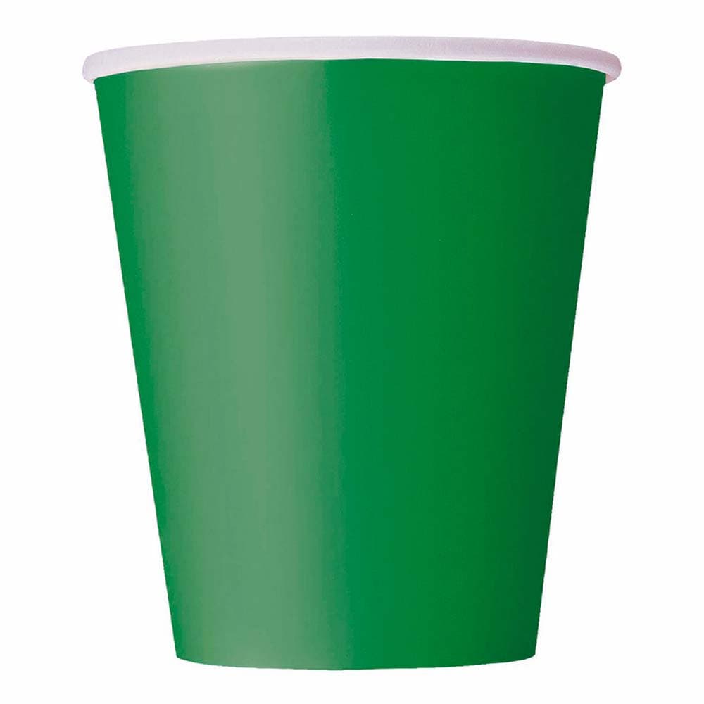 Pahvimukit - Metsänvihreä, 14kpl