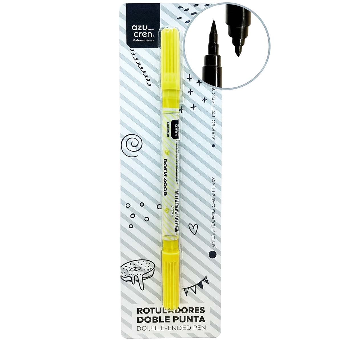 Elintarviketussi leivontaan - Keltainen, Kaksipäinen – Azucren