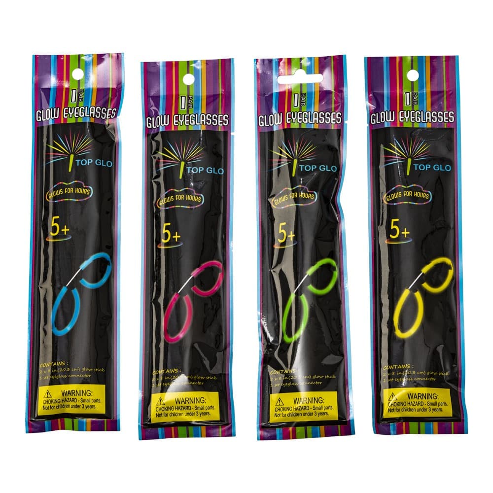 Itsevalaisevat  Glowsticks Silmälasit- 1kpl