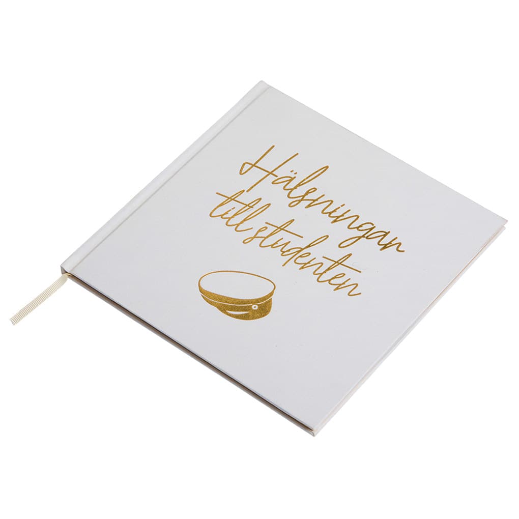 Vieraskirja - Hälsningar till studenten