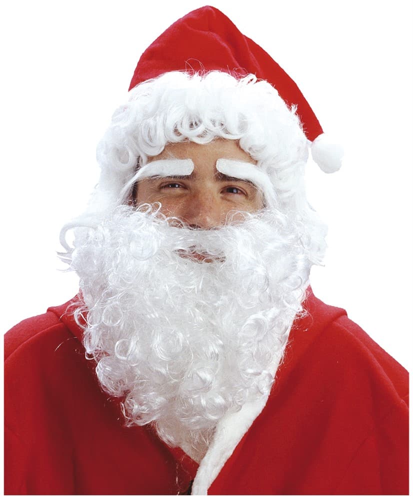 Joulupukin Tonttulakki, Parta ja Kulmakarvat