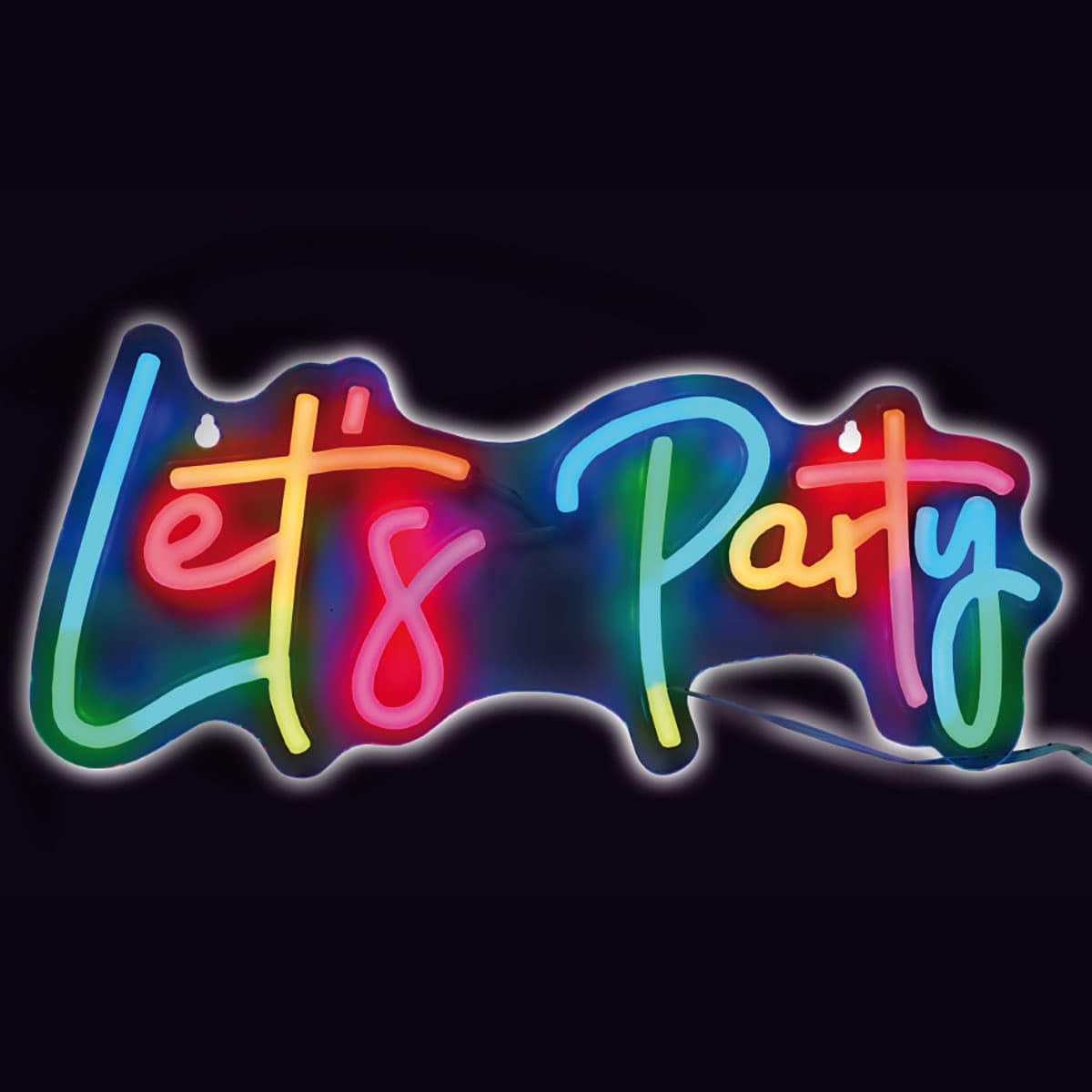 LED Neonvalokyltti – Let’s Party, RGB – Hisab/Joker