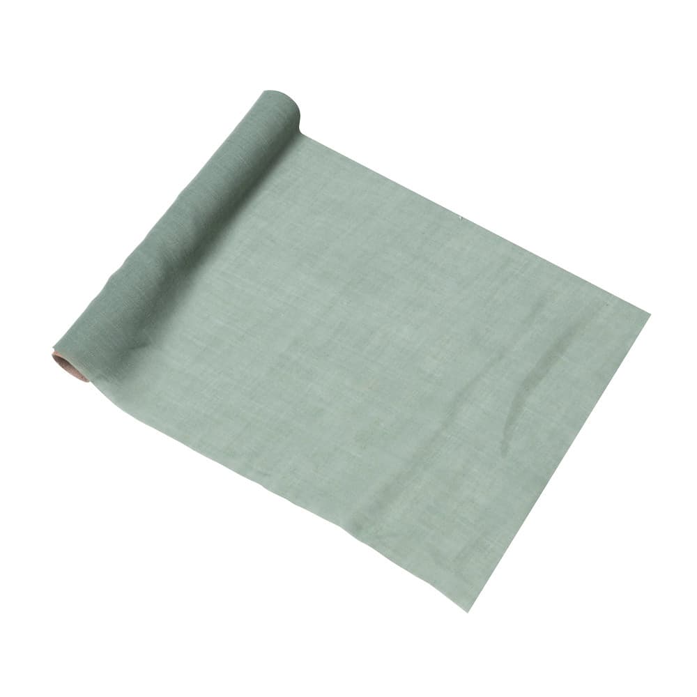 Kaitaliina - Luonnonvihreä kangasrulla, 28x500 cm