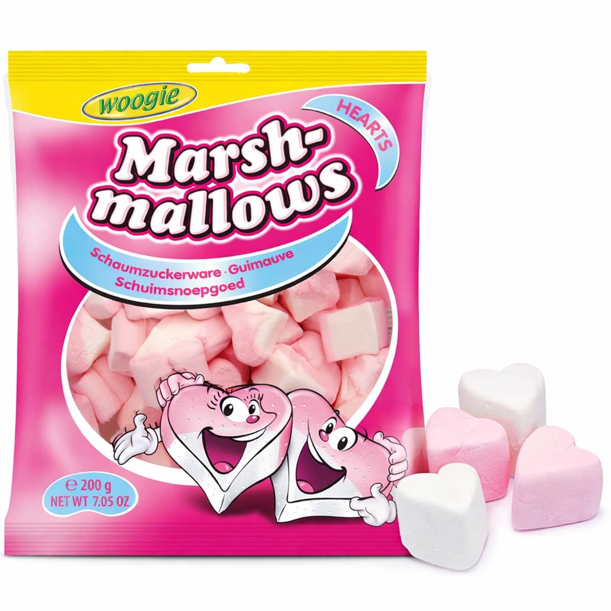 Vaahtokarkkisydämet 200 g