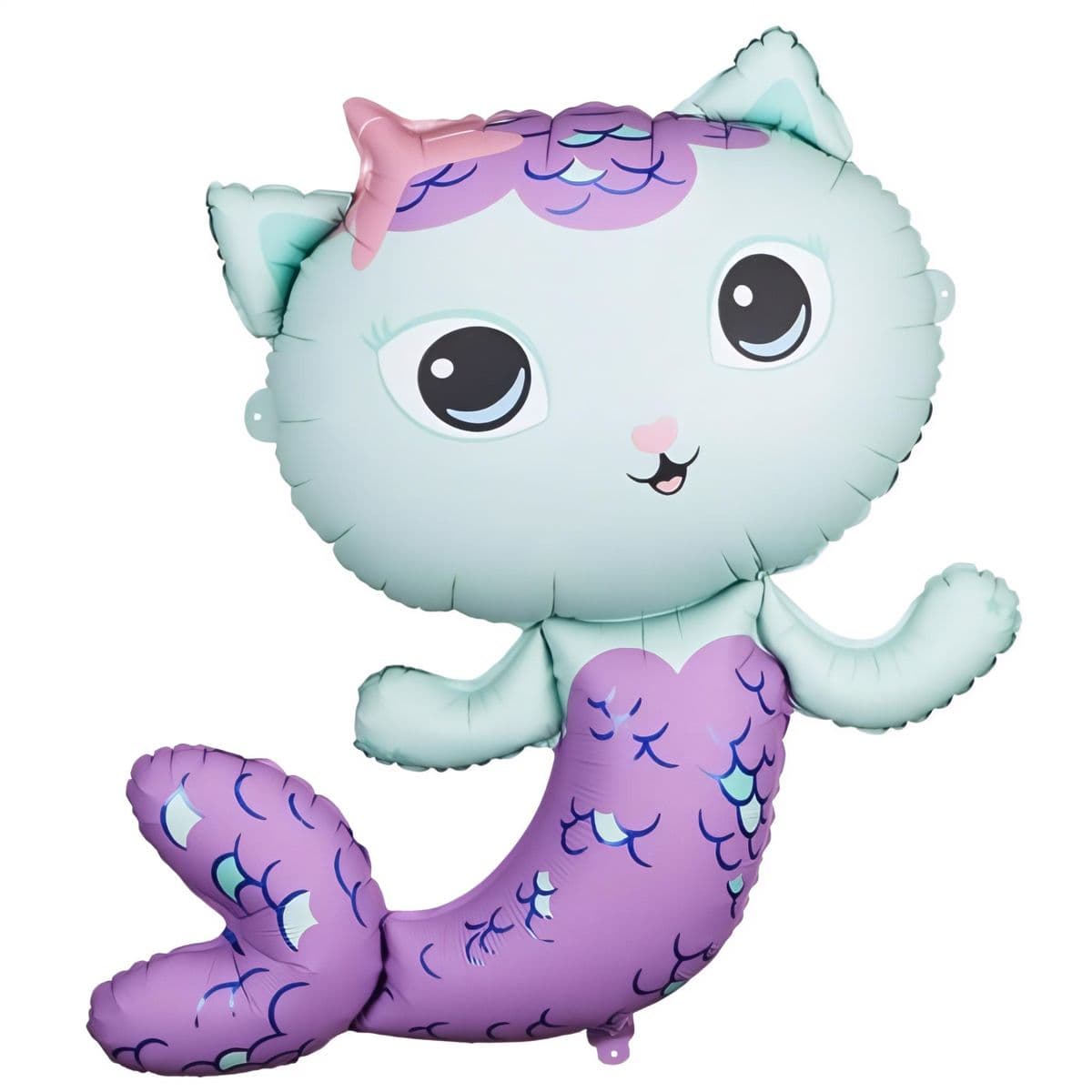 Folioilmapallo - Merenneitokissa MerCat, 80 x 82 cm