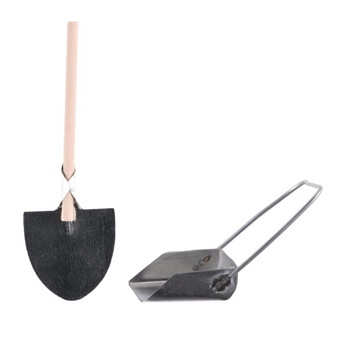 Miniatyyri lumityövälineet - lumikola ja lumilapio