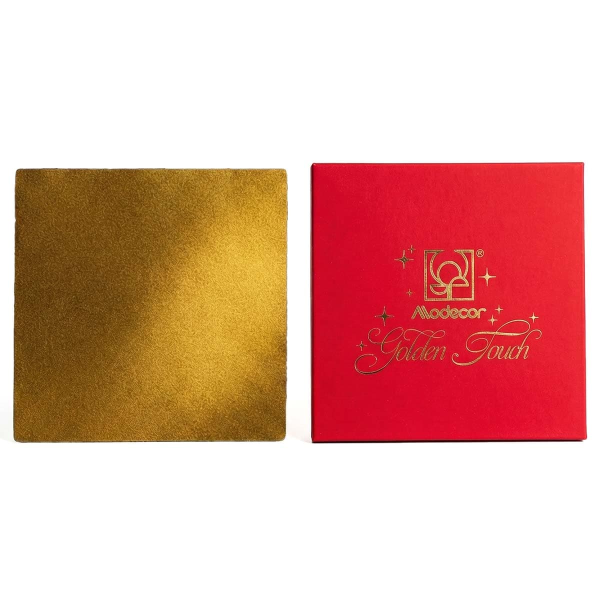 Golden Touch – Syötävä kullanvärinen koristusfolio, 45 arkkia – Modecor