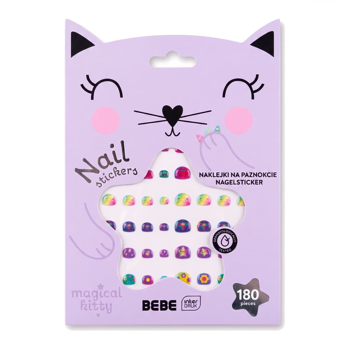Kynsitarrat - Magical Kitty, 180 kpl – BEBE