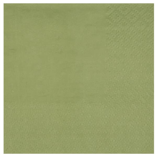 Lautasliinat - Oliivinvihreä, 25kpl – Santex