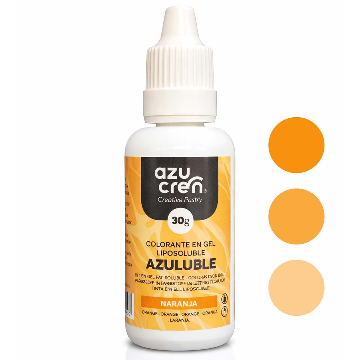 Öljypohjainen Elintarvikeväri - Oranssi, 30 ml Azucren